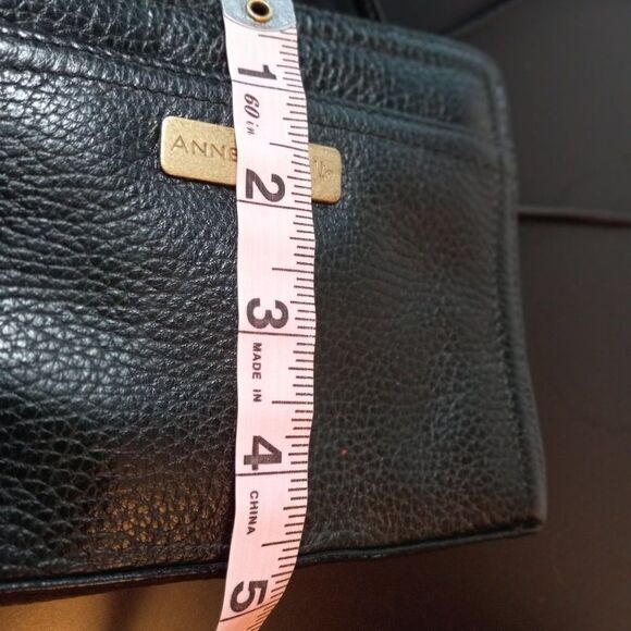 Vintage Anne Klein II Leather Mini crossbody bag Cottagecore Granny Chic Prom - Picture 9 of 10